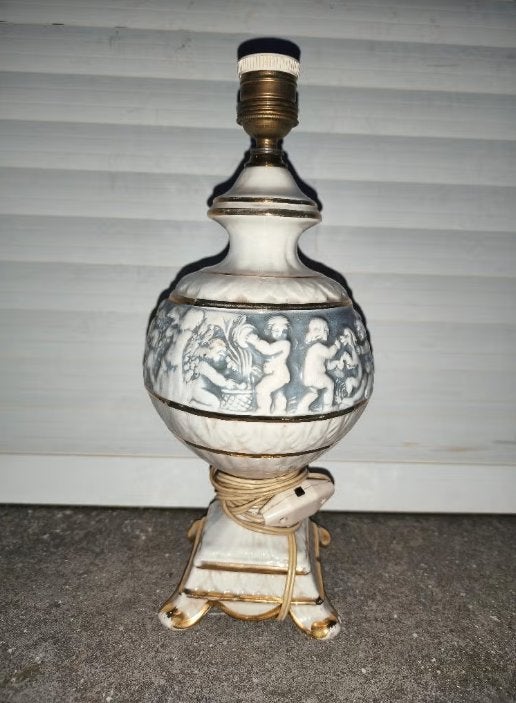 Lampe en faience, Antiquités & Art, Enlèvement ou Envoi