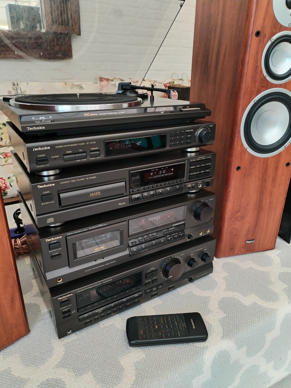 Technics hifi, Enlèvement
