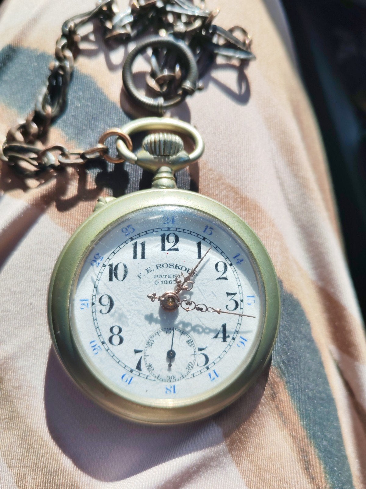 montre de poche, Bijoux, Sacs & Beauté, Montres | Anciennes | Antiquités, Enlèvement ou Envoi, Montre de poche
