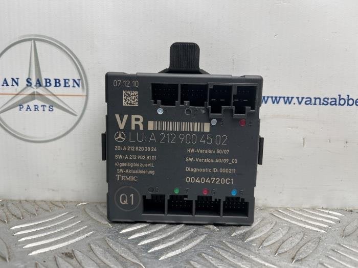 Module verrouillage central des portes d'un Mercedes C-Klass, -, 3 mois de garantie, Utilisé, -