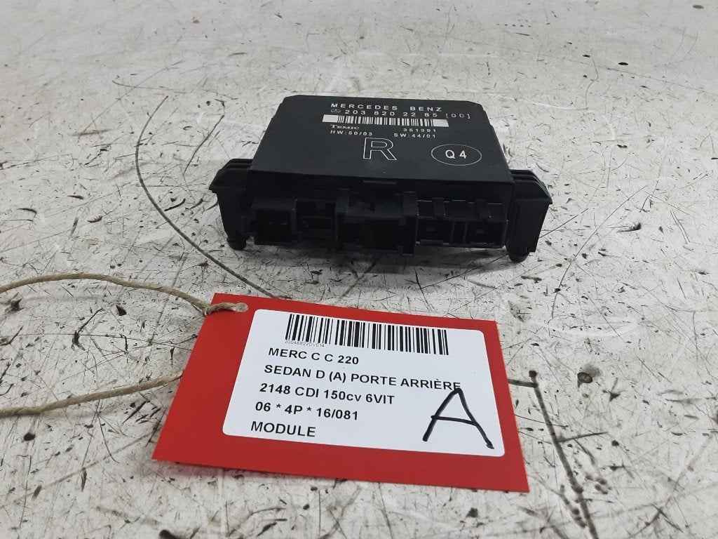 UNITE ELECTRONIQUE Mercedes-Benz C (W203) (2038202285), Autos : Pièces & Accessoires, Mercedes-Benz, Mevr. I. Hauben, Utilisé