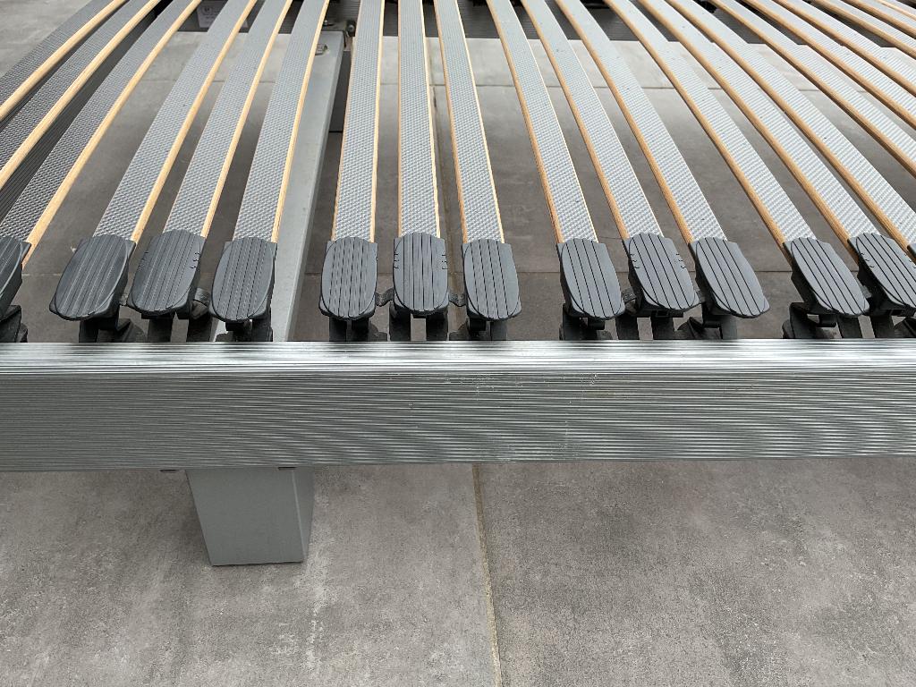 BEKA 90X200 ergonomische lattenbodems, Ophalen, Gebruikt, 90 cm, Eenpersoons