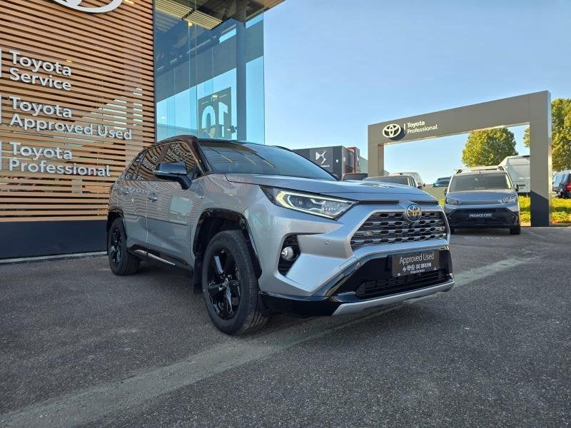 Toyota rav4 Style Plus, Autos, Argent ou Gris, 2487 cm³, Euro 6, Entreprise