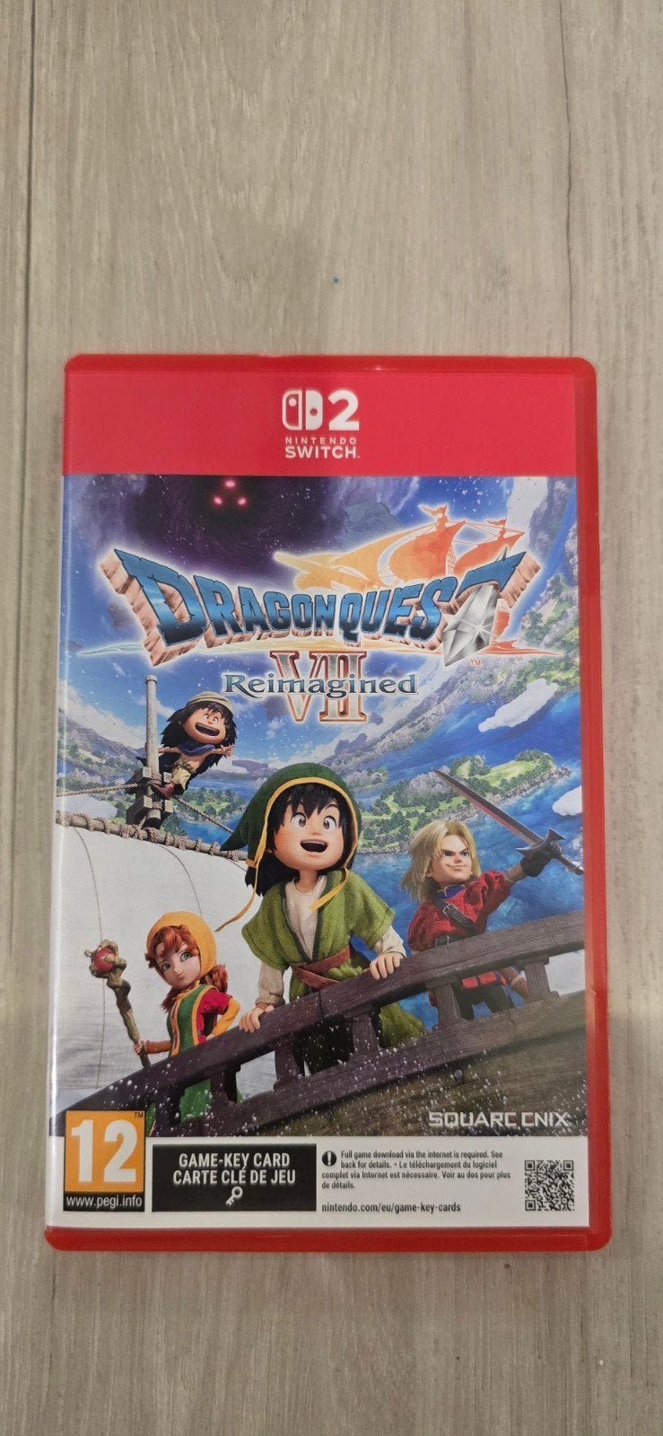 Dragon Quest VII reimagined Switch 2, Enlèvement