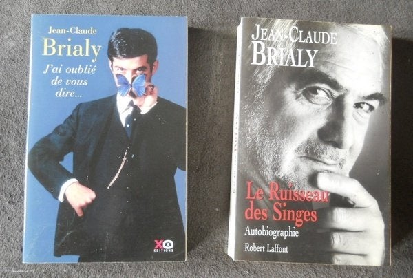 Autobiographie et souvenirs de Jean-Claude Brialy (2 tomes), Enlèvement ou Envoi, Utilisé