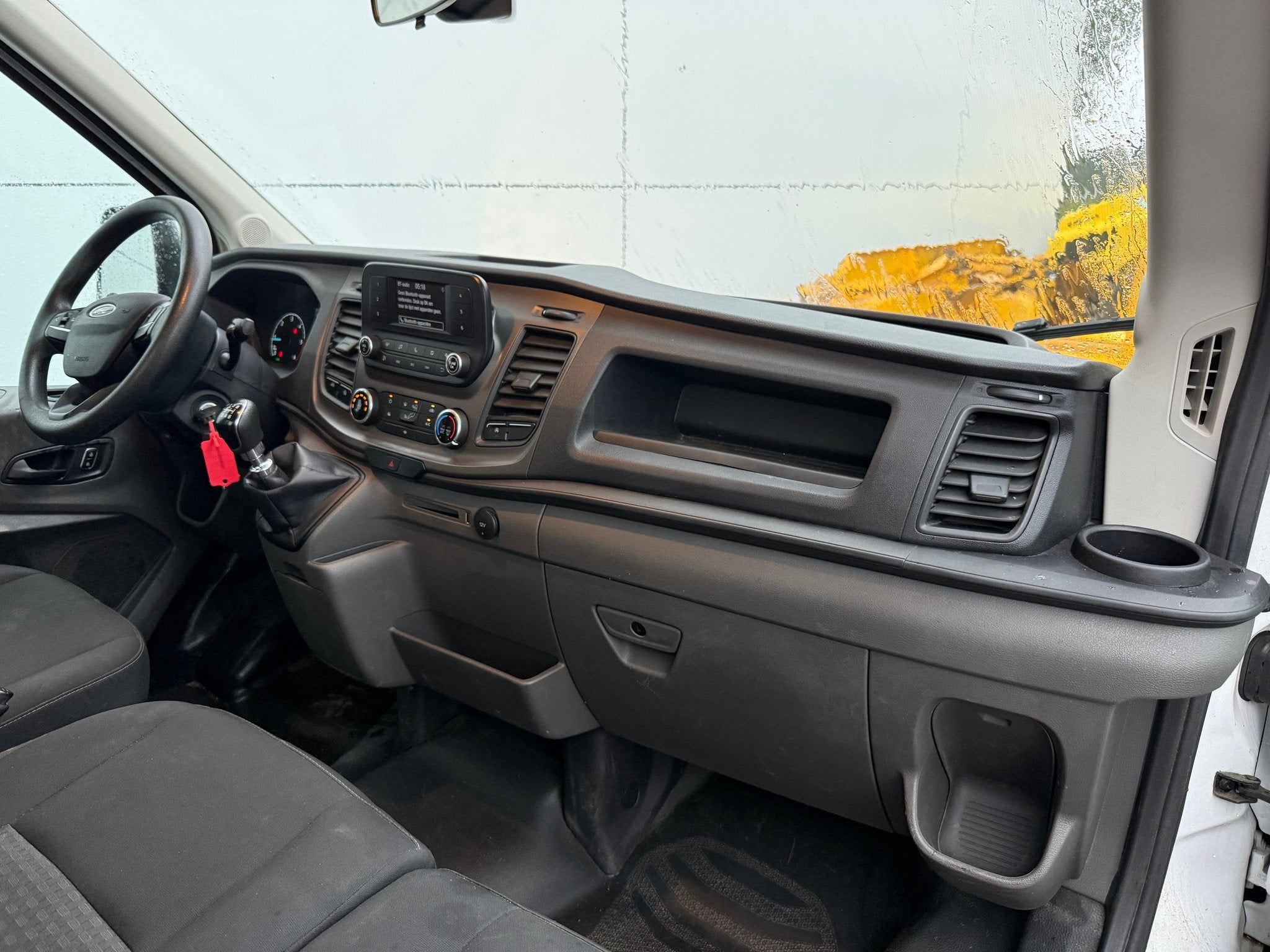 Ford Transit 2.0 TDCI 165PK Kipper 3.5t Trekhaak Airco Camer, Auto's, Voorwielaandrijving, 4 cilinders, Wit, Bedrijf