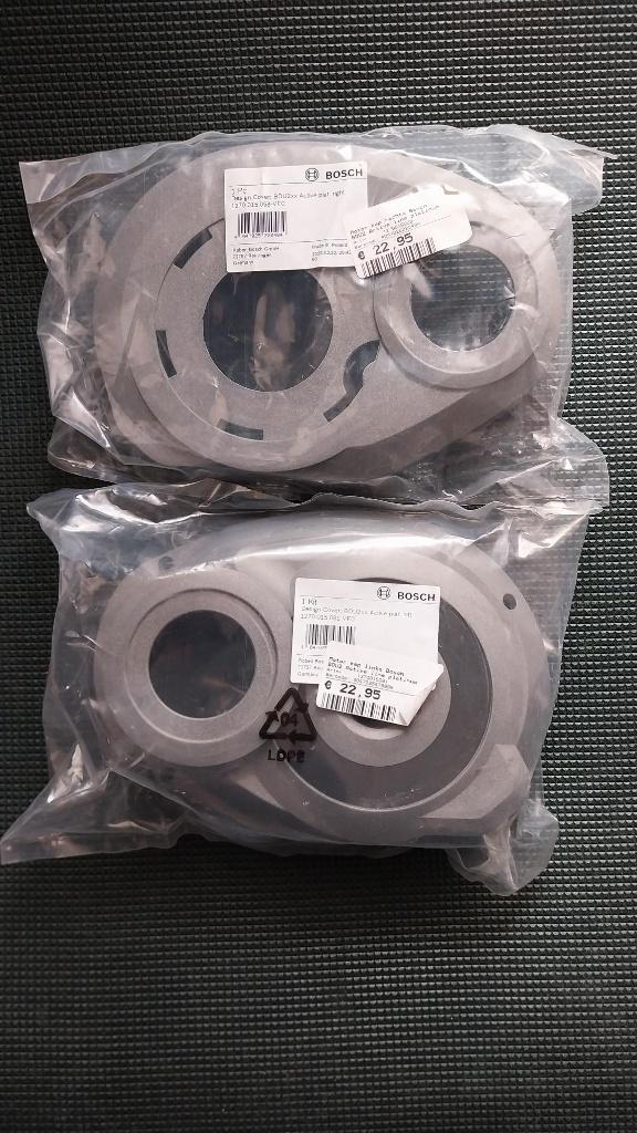 Set Bosch motor kap rechts en links voor Gen 2 motor, Fietsen en Brommers, Fietsonderdelen, Motor, Bosch, Ophalen, Elektrische fiets