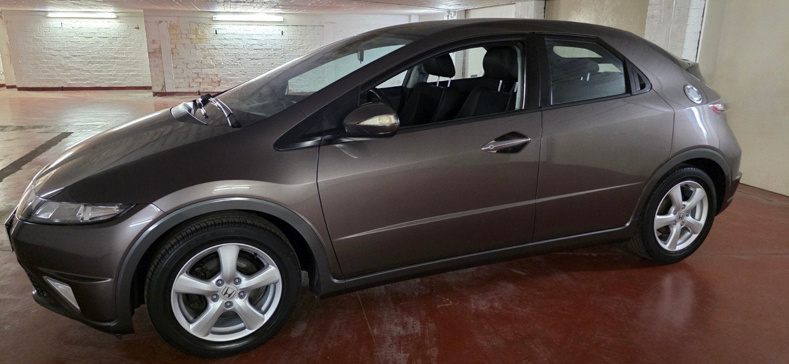 Honda civic met keuring, Auto's, Honda, Voorwielaandrijving, Euro 5, Zwart, 4 cilinders