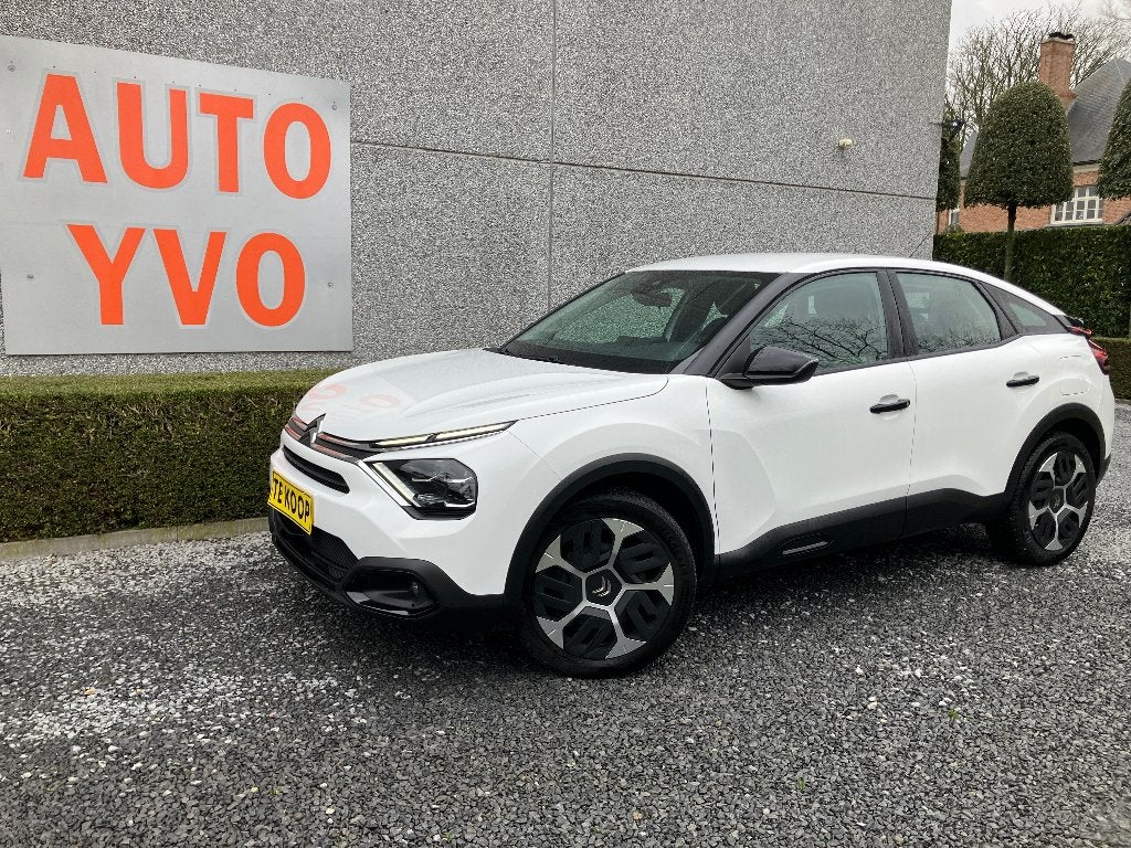 citroen C4 benzine   euro 6, Auto's, Citroën, Voorwielaandrijving, Stof, Wit, Bedrijf