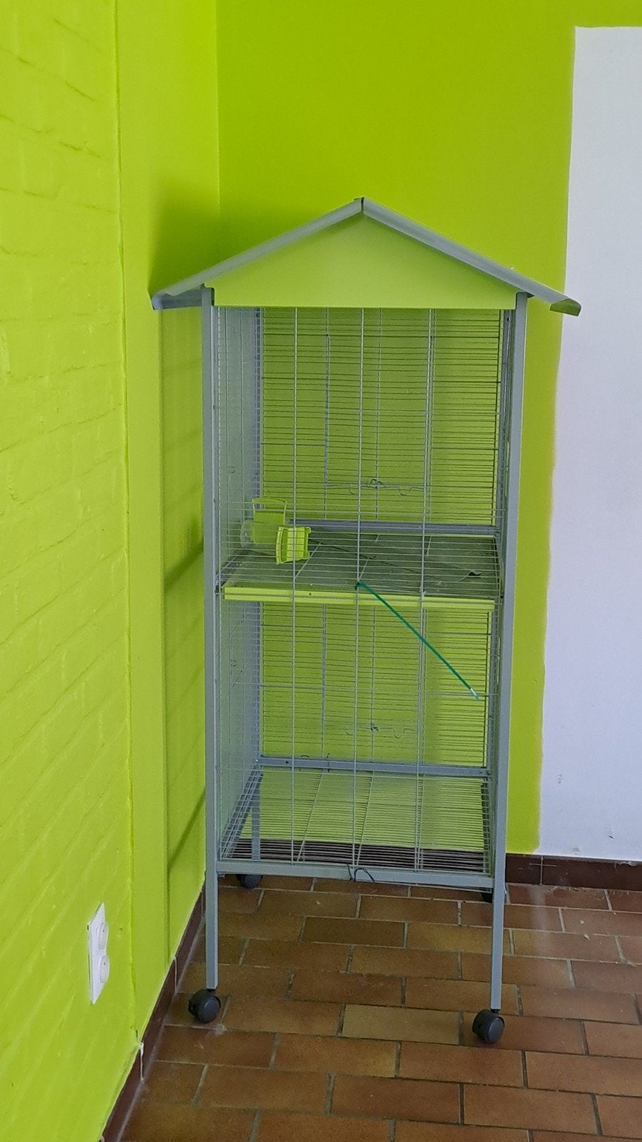 Vogelkooi, Ophalen, Vogelkooi
