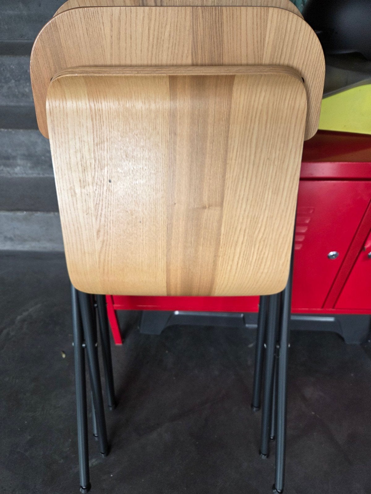 Lot de 2 chaises pliantes en bois, Enlèvement, Bois