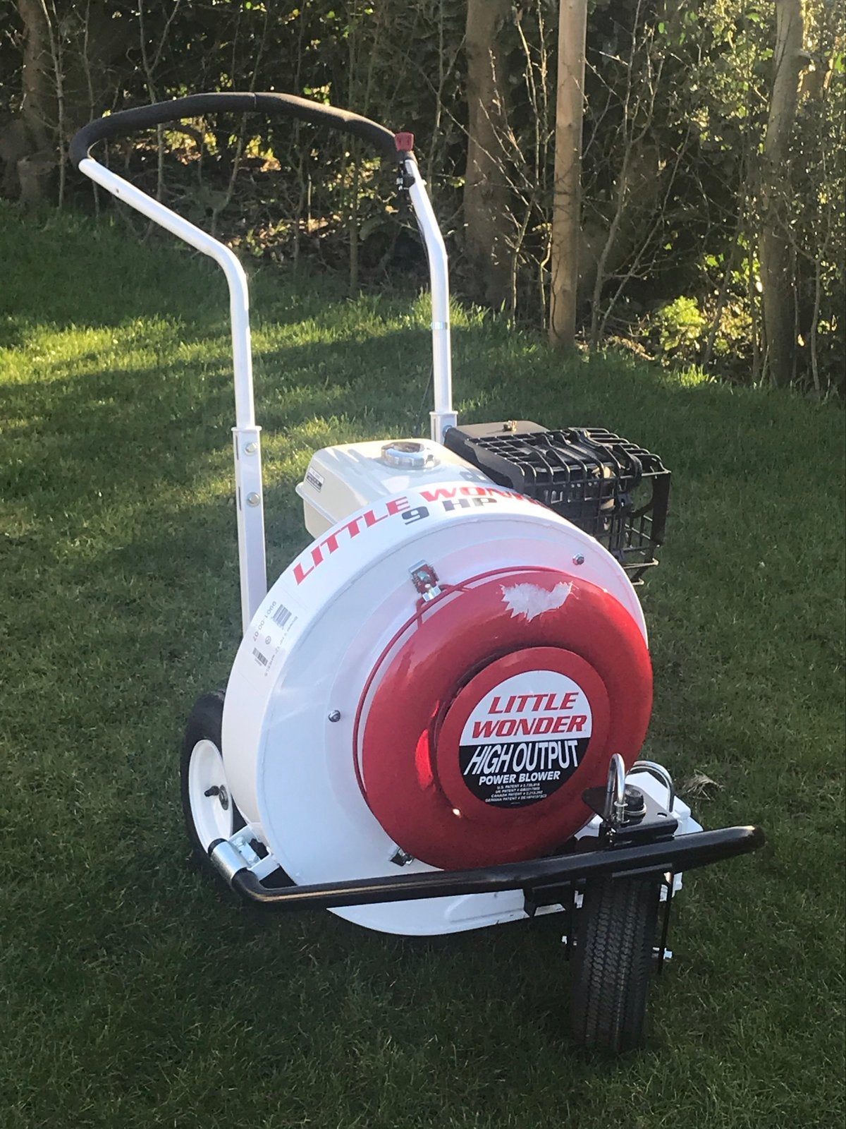 Little wonder bladblazer honda gx270, Ophalen, Zo goed als nieuw, Benzine, Met neuswiel
