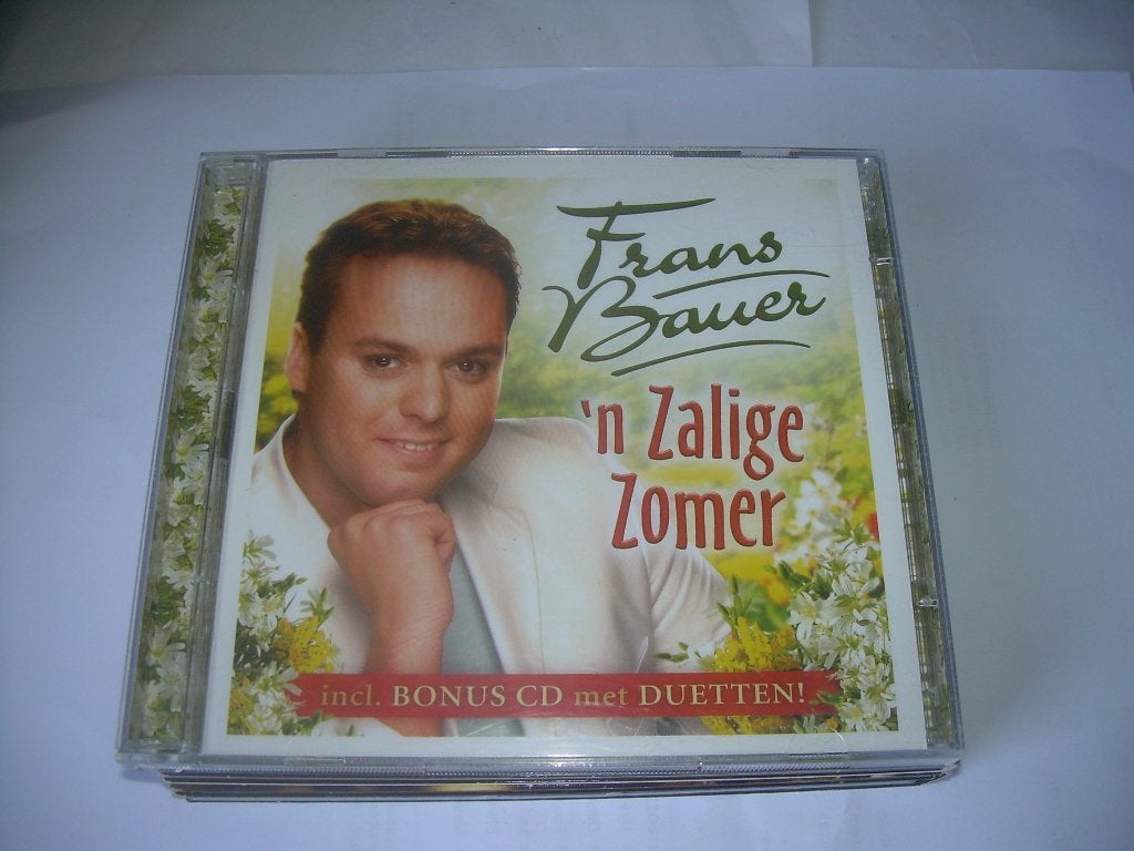 2 CD S - FRANS BAUER - N ZALIGE ZOMER, Cd's en Dvd's, Ophalen of Verzenden, Zo goed als nieuw, Levenslied of Smartlap