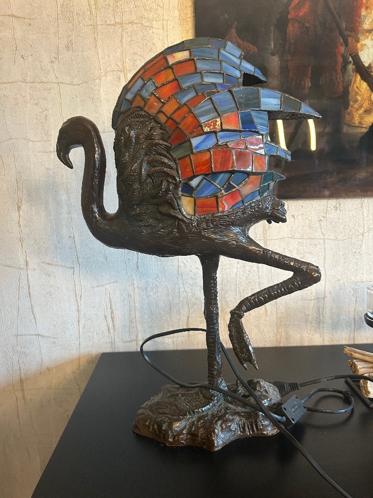 Téffany- Flamingo 43 cm hoog, Ophalen