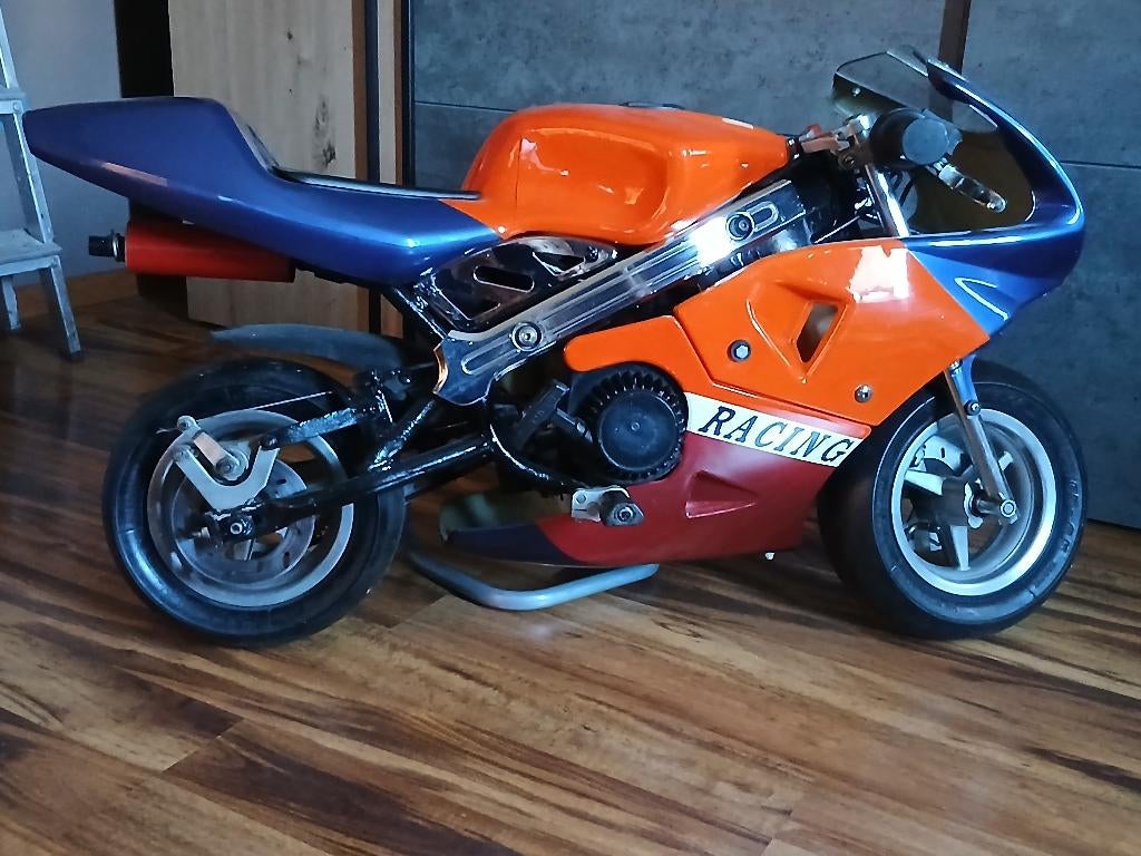 Pocketbike, Ophalen, Gebruikt
