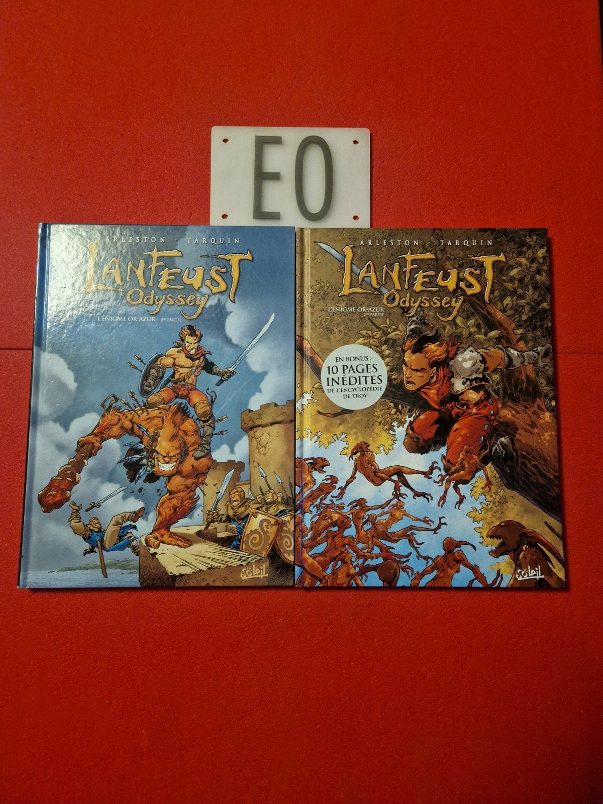 lot de 2 bd lanfeust odyssey 1 et 2,EO, Livres, Enlèvement ou Envoi