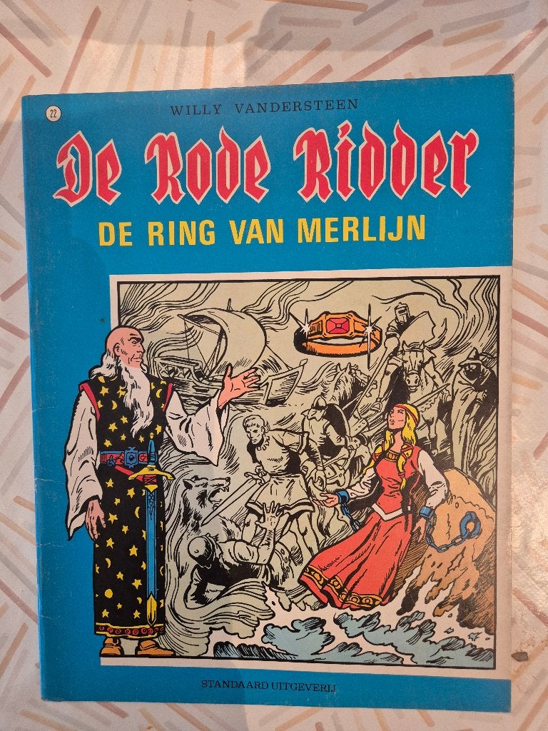 De Rode Ridder stripboeken, Willy Vandersteen, Meerdere stripboeken, Ophalen, Gelezen