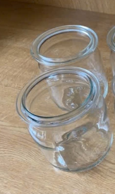 3 Steriliseerpotten (zonder deksel), Gebruikt, Met deksel, Pot, Bus of Blik, Ophalen of Verzenden