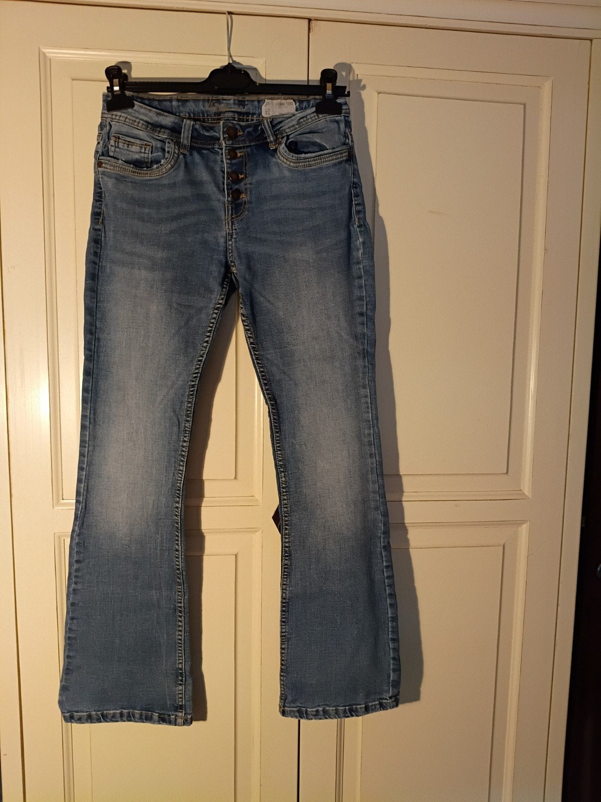 Jeansbroek dames maat 38, Ophalen, Gedragen, W30 - W32 (confectie 38/40)
