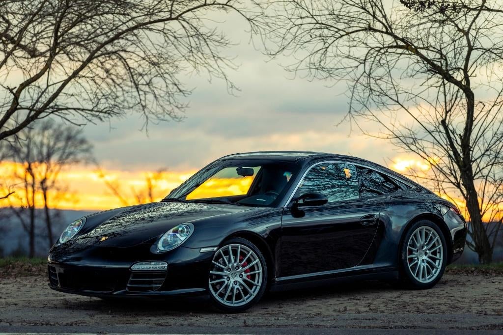 Porsche 911 Targa S noire, Autos, Cuir, Alarme, Achat, Carnet d'entretien