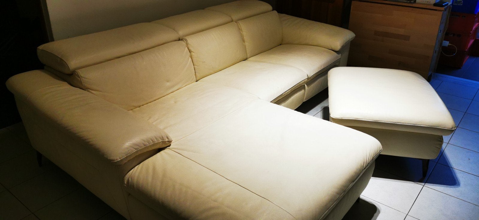 Canapé Paradies 2000, modèle Morgan, chaise longue+2 x relax, 125 cm ou plus, Comme neuf, Enlèvement, 125 cm ou plus
