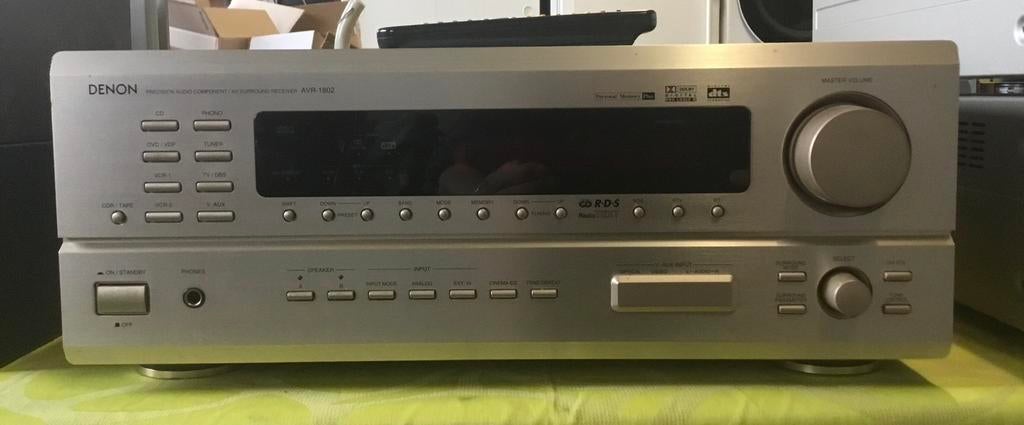 Denon receiver AVR - 1802, Audio, Tv en Foto, Versterkers en Ontvangers, Zo goed als nieuw, 5.1, 120 watt of meer, Denon, Ophalen of Verzenden