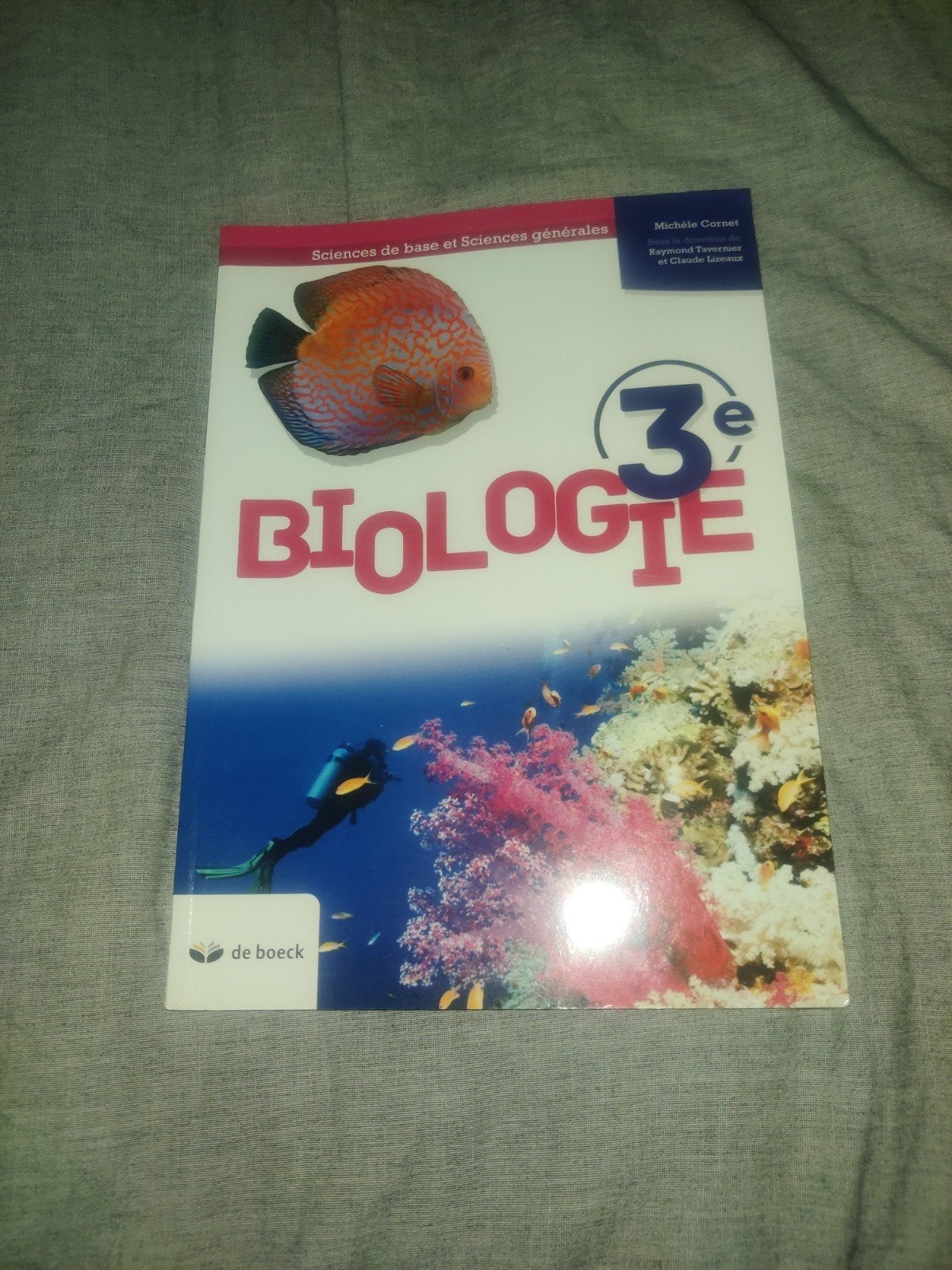 Livre scolaire : biologie 3e, Enlèvement ou Envoi, Comme neuf, Secondaire, Biologie