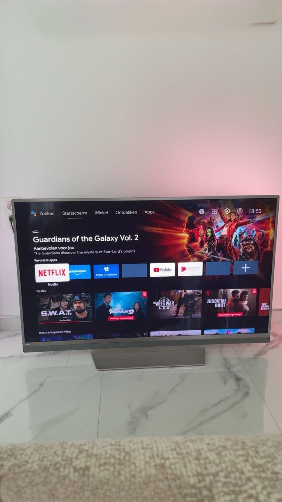 Téléviseur Philips à vendre, TV, Hi-fi & Vidéo, Télévisions, Comme neuf, LED, Philips, Smart TV, Enlèvement