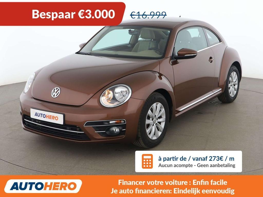 Volkswagen Beetle 1.2 TSI Design BlueMotion (bj 2018), Voorwielaandrijving, 4 zetels, Gebruikt, Electronic Stability Program (ESP)