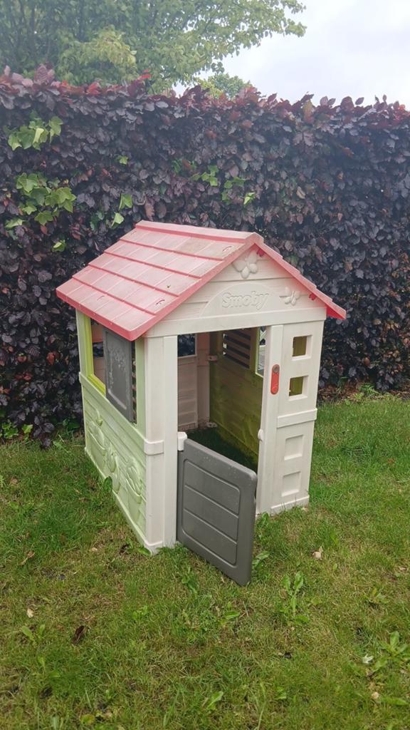 Smoby speelhuisje, Ophalen