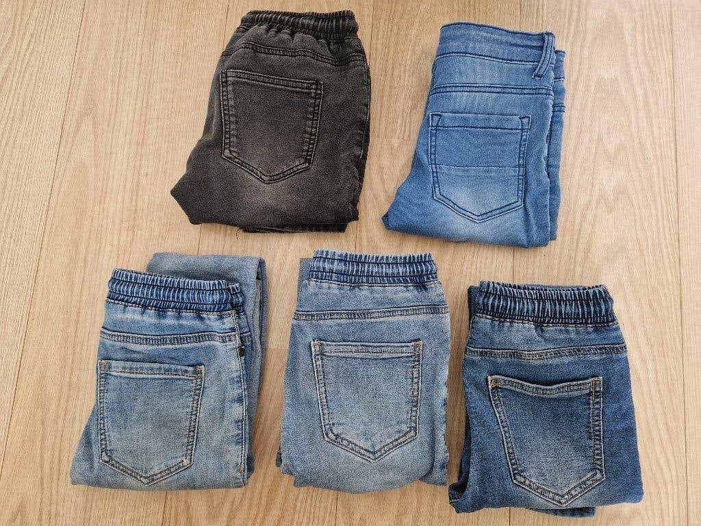 5 jeans Next en Hema 122, Ophalen, Next, Jongen, Broek