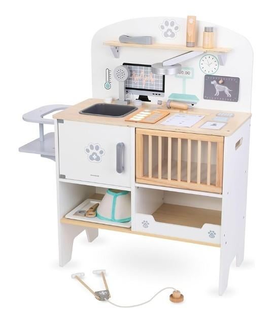Meuble de vétérinaire en Bois pour Enfant, Enlèvement, Comme neuf, Construction