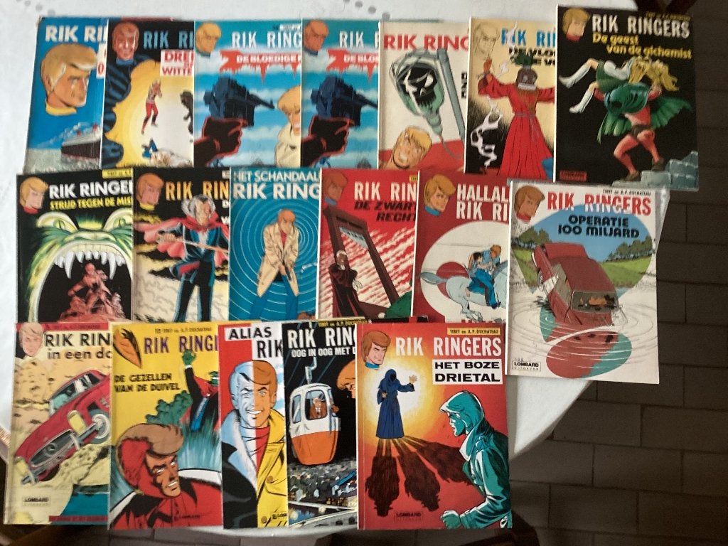 Lot strips RIK RINGERS, Boeken, Ophalen of Verzenden, Gelezen