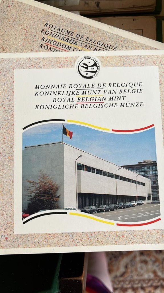 koninklijke Munt 1989, Postzegels en Munten, Munten | België, Ophalen, Metaal, Setje