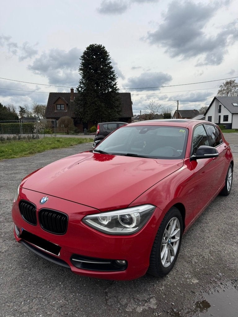 BMW 116d, Auto's, BMW, Euro 5, Zwart, 5 deurs, Particulier
