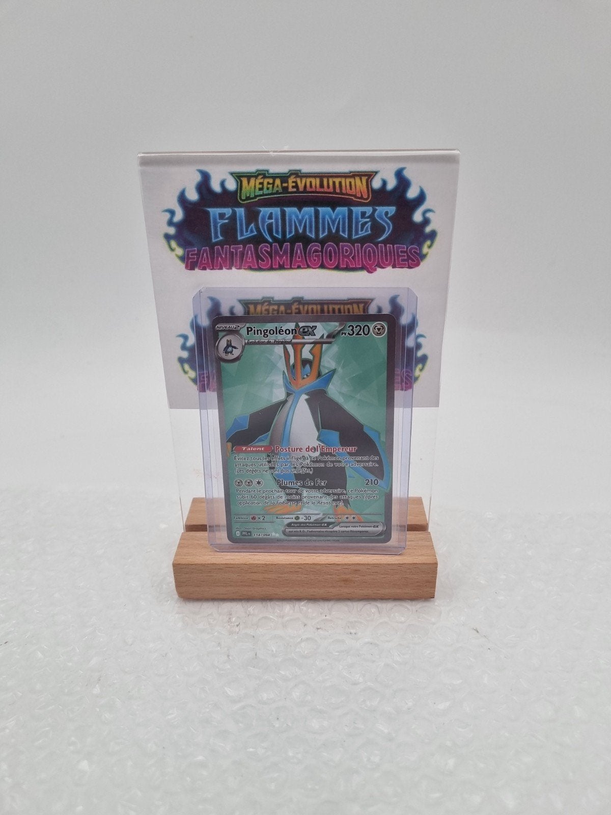 FULL ART Pingoléon EX 114/094 ME2 Flammes Fantasmagoriques, Games en Spelcomputers, Games | Overige, Ophalen of Verzenden