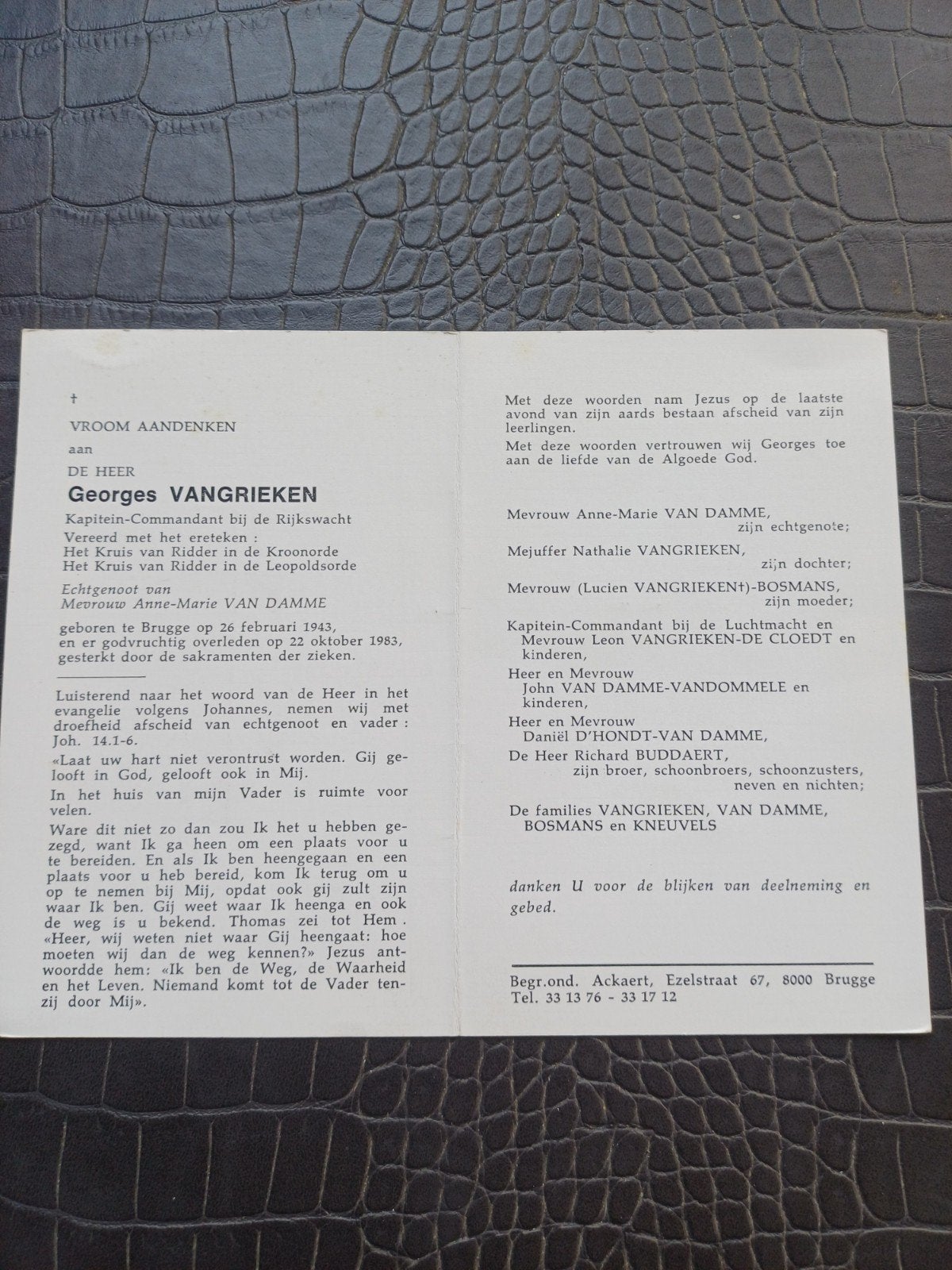 officier de gendarmerie, Enlèvement ou Envoi