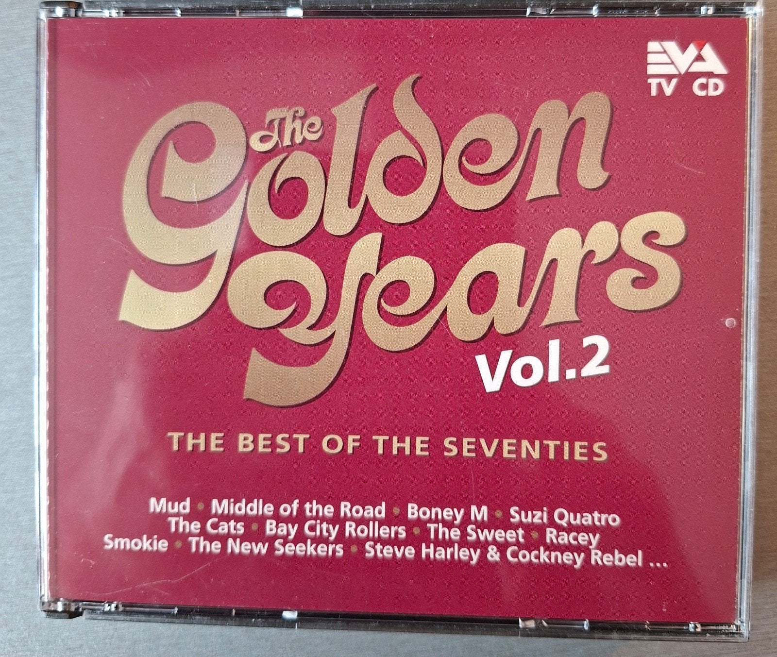 2cd box. The golden years. vol 2. Best of the 70's (EVA)., Cd's en Dvd's, Cd's | Verzamelalbums, Ophalen of Verzenden