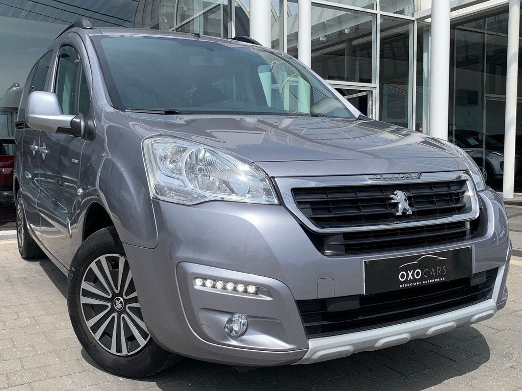Peugeot Partner 1.6 HDI STYLE 100CV / TEPEE 5 PLACES / AIRCO, Autos, Argent ou Gris, Achat, Euro 6, Entreprise