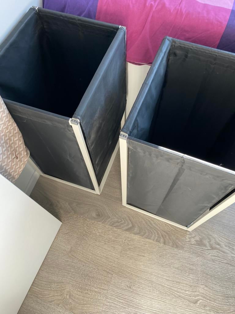Gratis : Wasmanden 2 stuks in goede staat, Enlèvement, Comme neuf, Noir