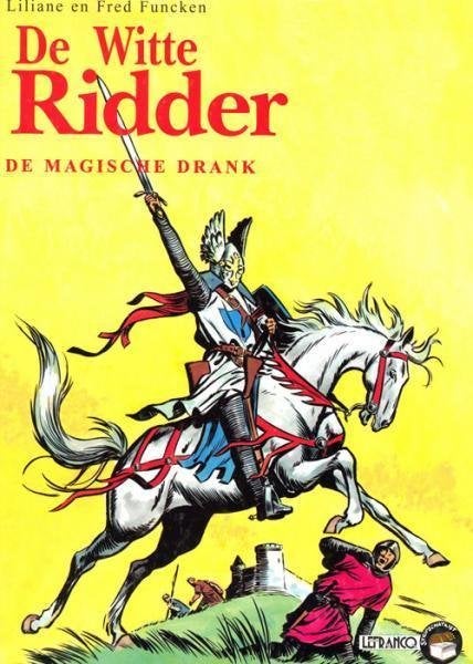 Stripbundeling " De witte ridder / De magische drank " H.C., Livres, Plusieurs BD, Enlèvement ou Envoi, Utilisé
