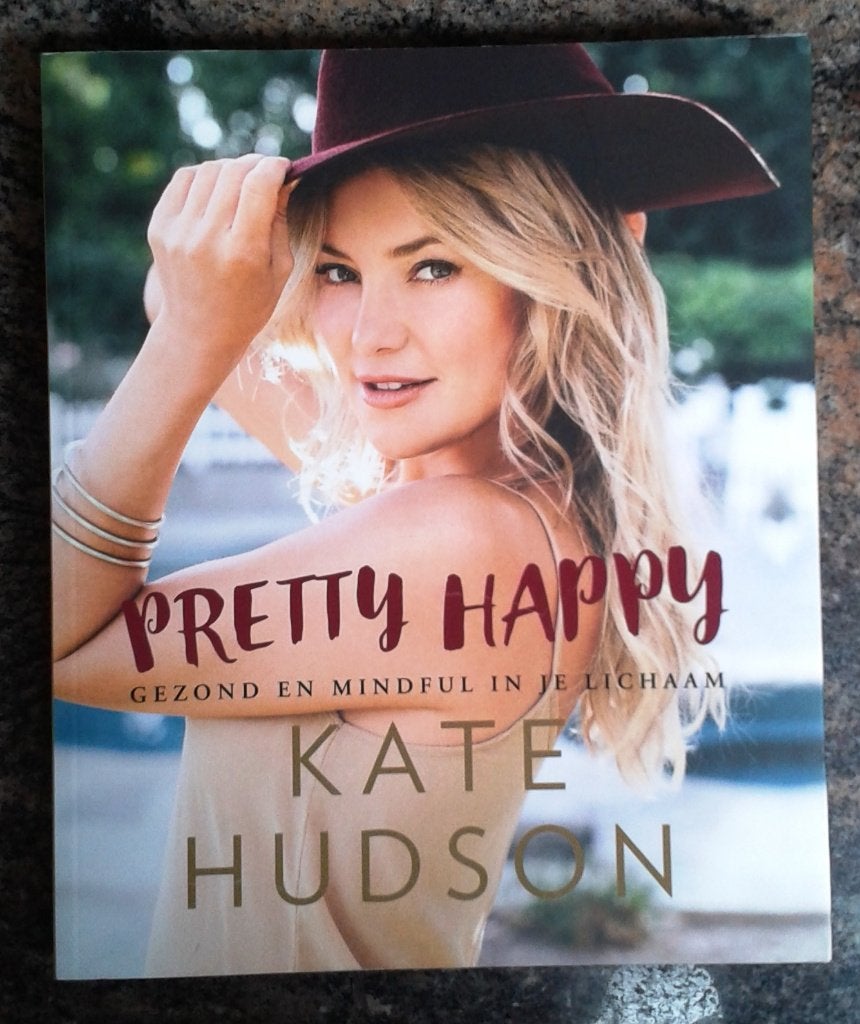 Boek - Pretty Happy - Kate Hudson - Zo goed als nieuw, Boeken, Advies, Hulp en Training, Ophalen, Zo goed als nieuw, Kate Hudson