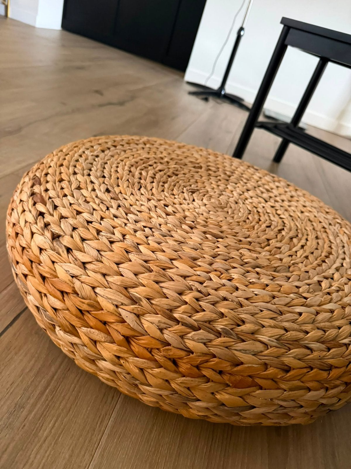 Pouf tressé, Enlèvement, Comme neuf