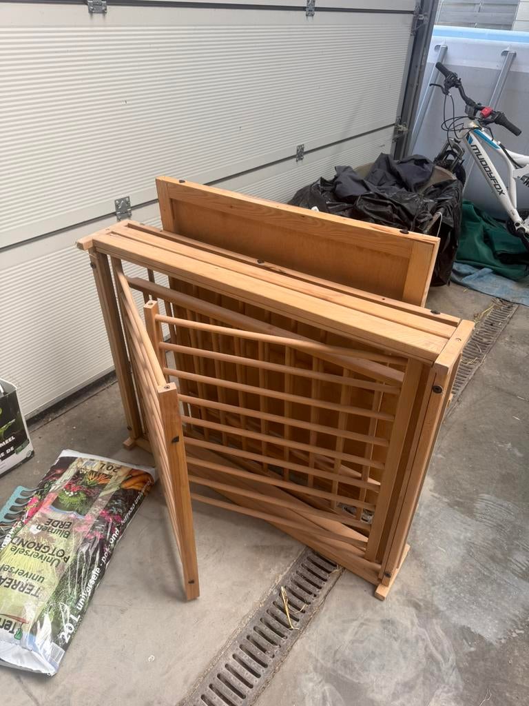 Park en bed matras nog in plastic, Ophalen, Zo goed als nieuw