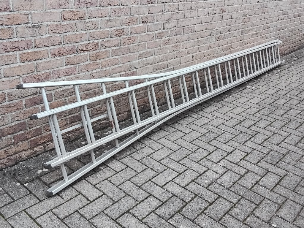 Ladder, Ophalen, Gebruikt, Ladder, Opvouwbaar of Inschuifbaar