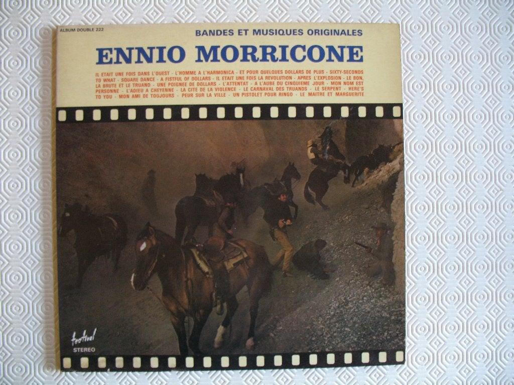 Ennio Morricone, dubbel lp, Cd's en Dvd's, Vinyl | Country en Western, Ophalen of Verzenden, LP