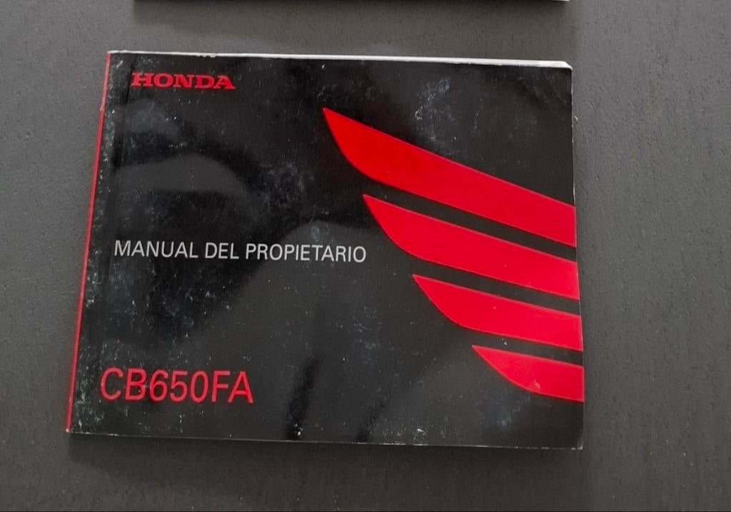Handleiding instructieboekje honda cb650f cb 650 f, Motoren, Ophalen of Verzenden, Honda