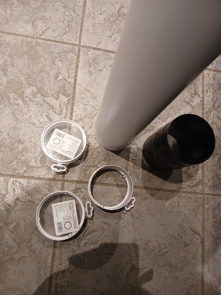 materiaal afzuiging 125mm, Doe-het-zelf en Bouw, Ophalen, Nieuw