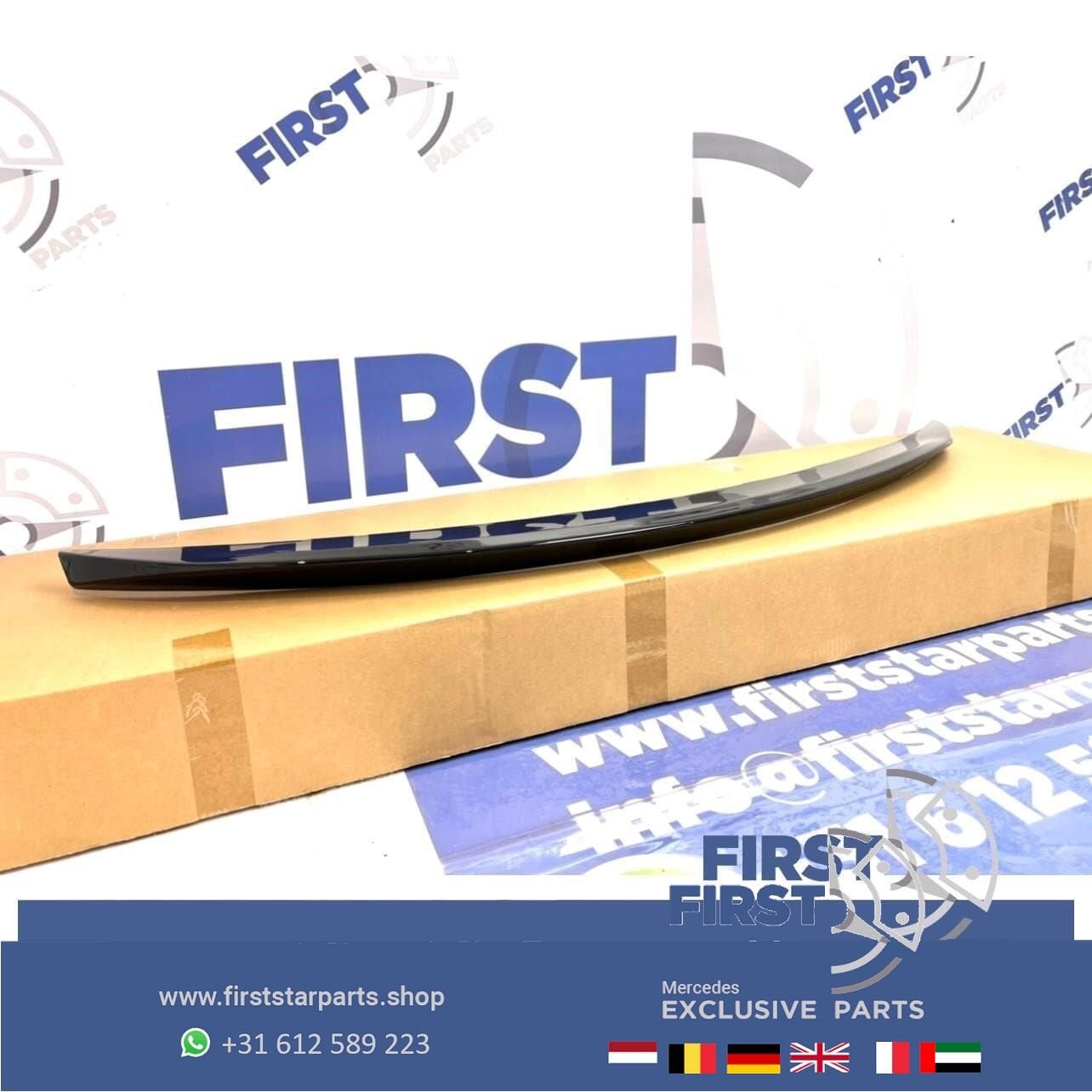 (W166) W292 C292 GLE COUPÉ AMG KOFFERBAK SPOILER ZWART 2014-, Gebruikt, Ophalen of Verzenden, Achter, -
