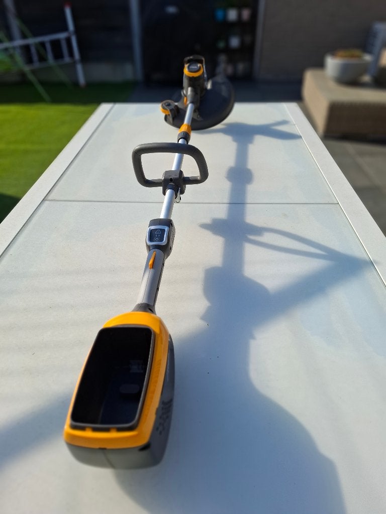 bosmaaier STIGA  GT 500e, Tuin en Terras, Ophalen, Stiga, Accu, Zo goed als nieuw